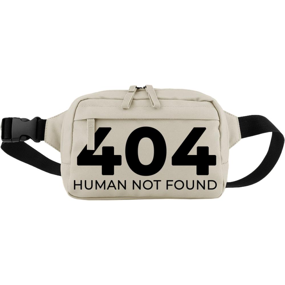 NERKA 404 HUMAN NOT FOUND nerka bg187 kremowy kolor różowawo-szary