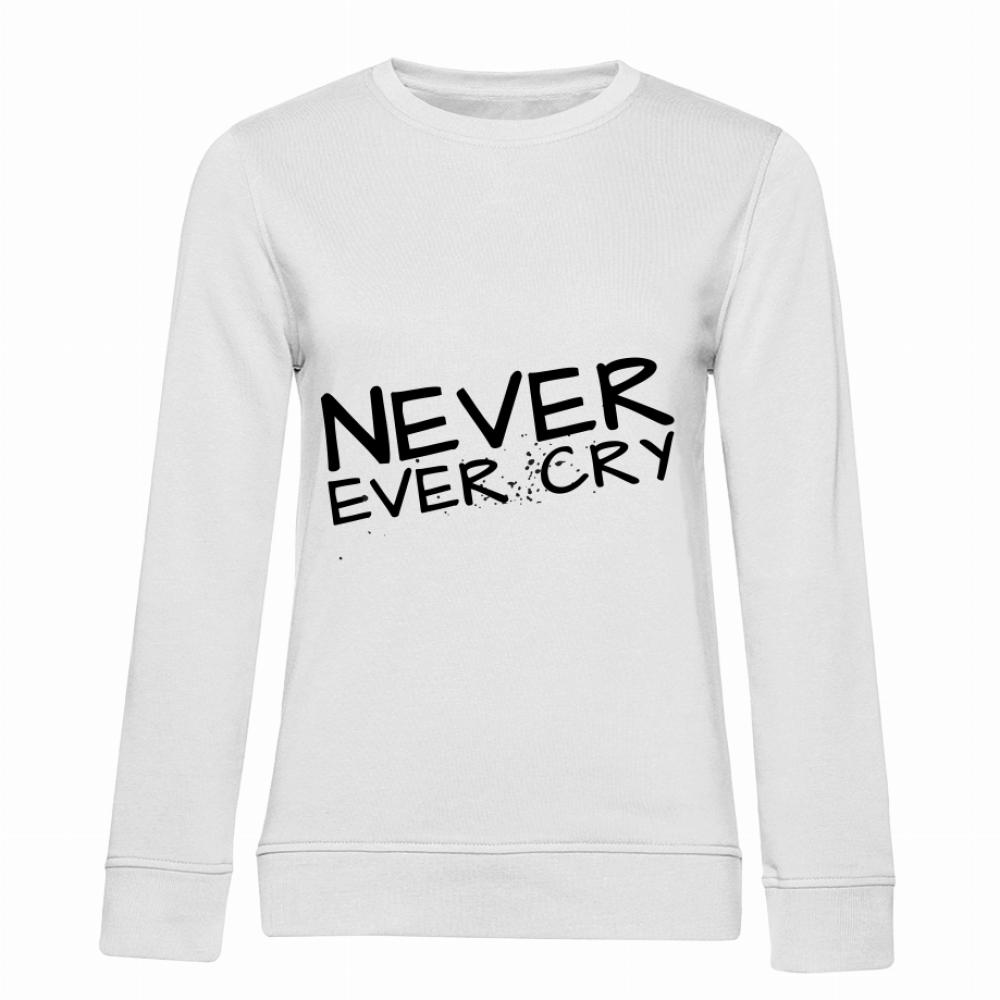 Never Ever Cry bluza damska bez kaptura