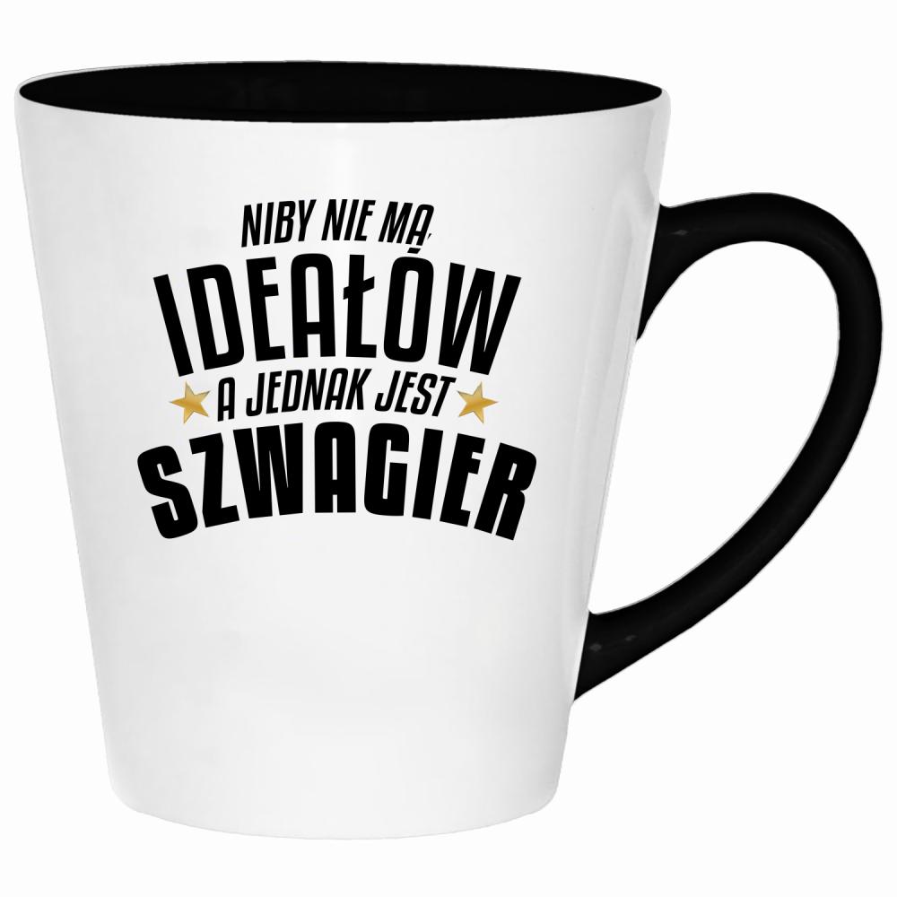 Niby nie ma ideałów, a jest szwagier kubek latte kolor red