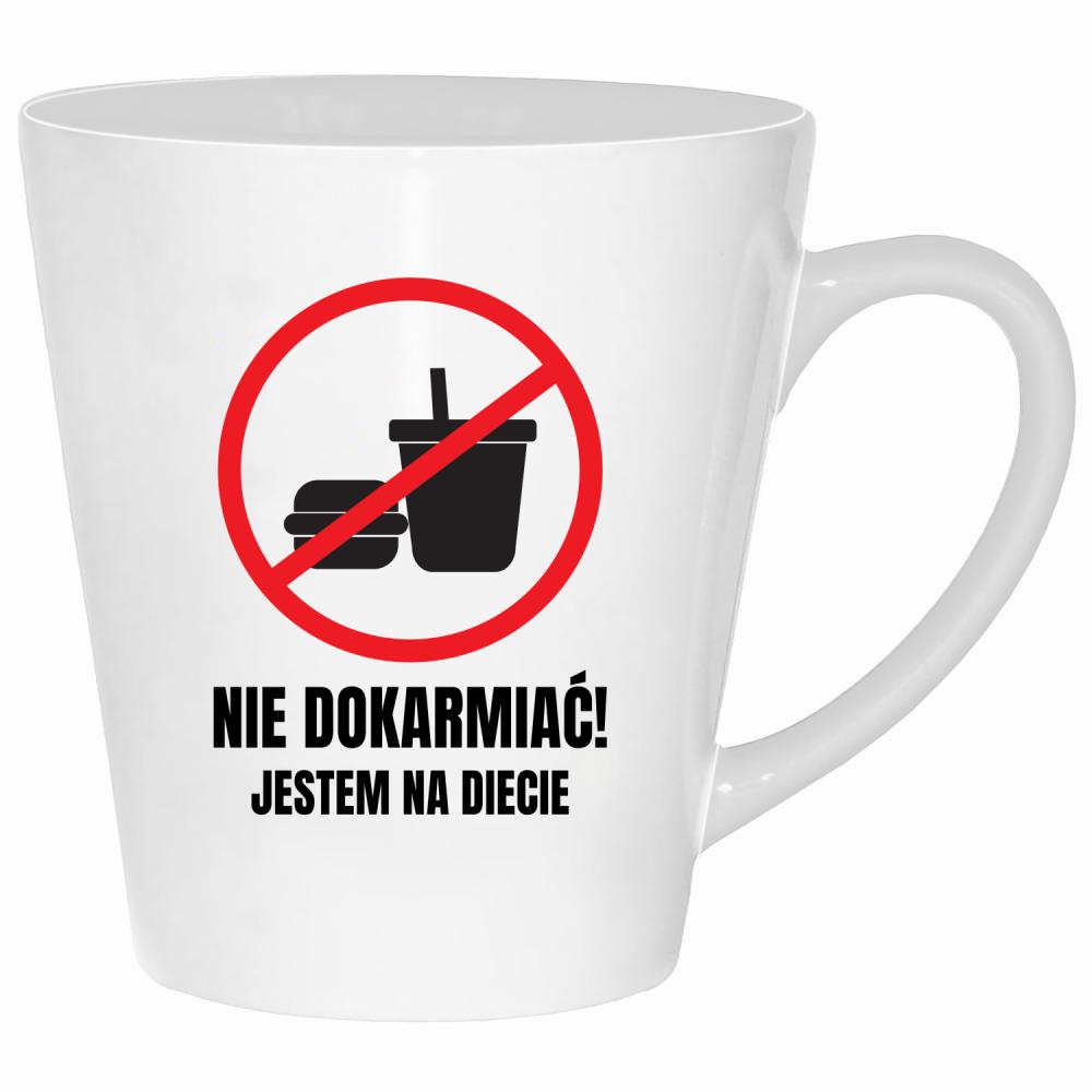 Nie dokarmiać, jestem na diecie kubek latte