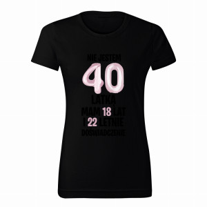 Nie jestem 40-latką mam 18 lat