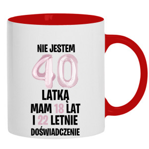 Nie jestem 40-latką mam 18 lat