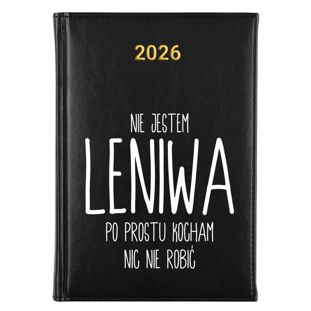 Nie jestem leniwa, po prostu kocham kalendarz książkowy a5 2026