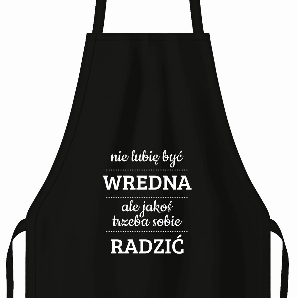 Nie lubię być wredna ale trzeba sobie radzić fartuch kolor czerwony