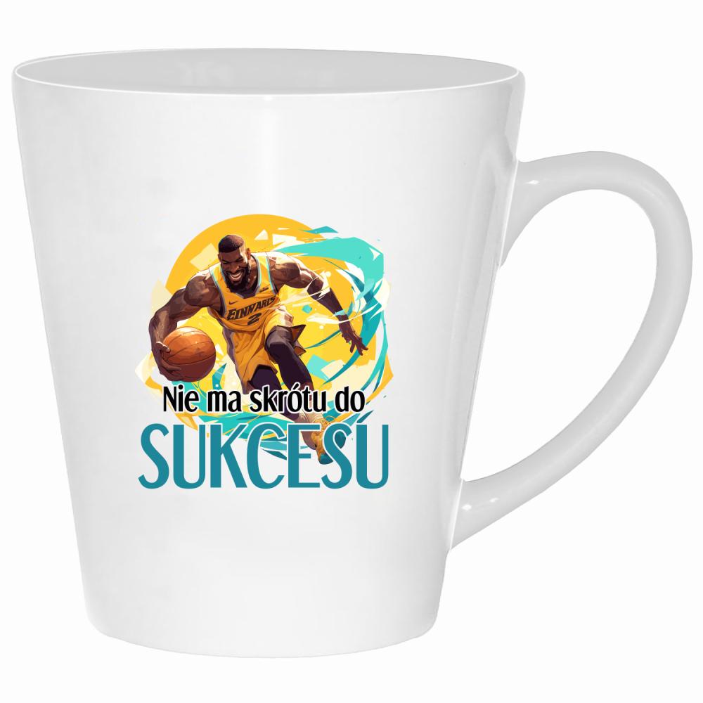 Nie ma skrótu do sukcesu kubek latte