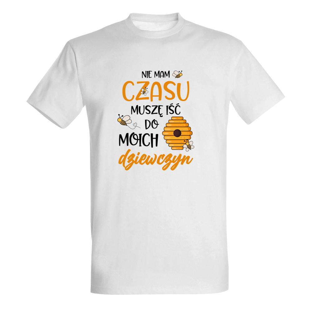Nie mam czasu Pszczoły 2 koszulka męska