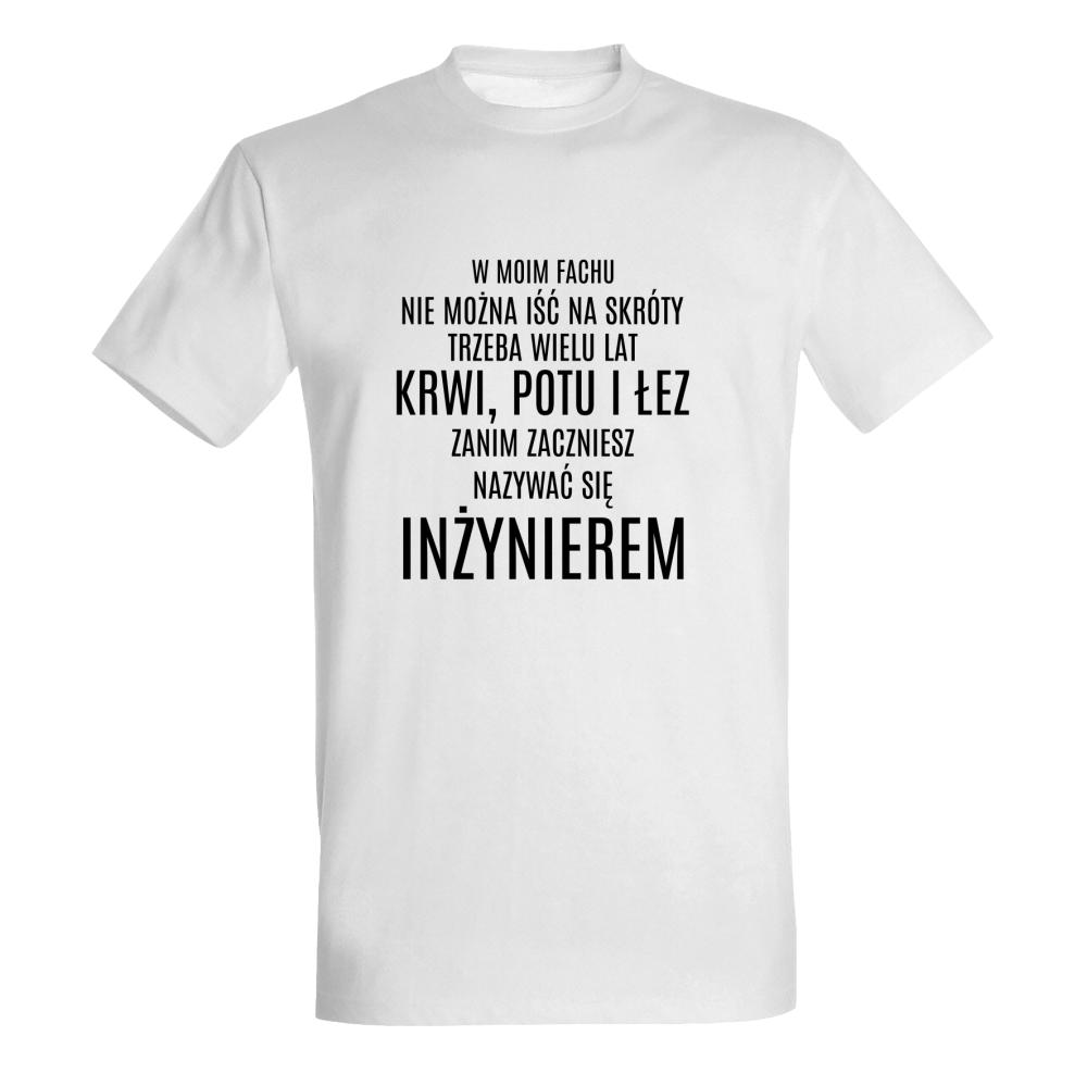 Nie można iść na skróty koszulka męska