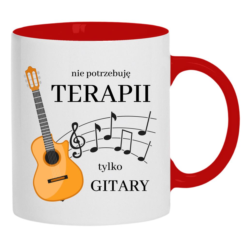 Nie potrzebuję terapii kubek ucho kolor