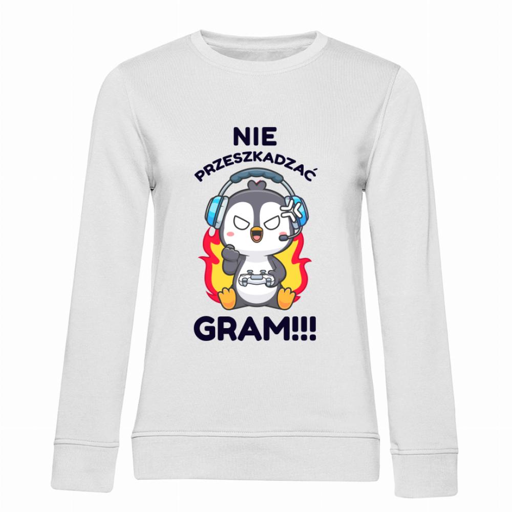 Nie Przeszkadzać GRAM bluza damska bez kaptura