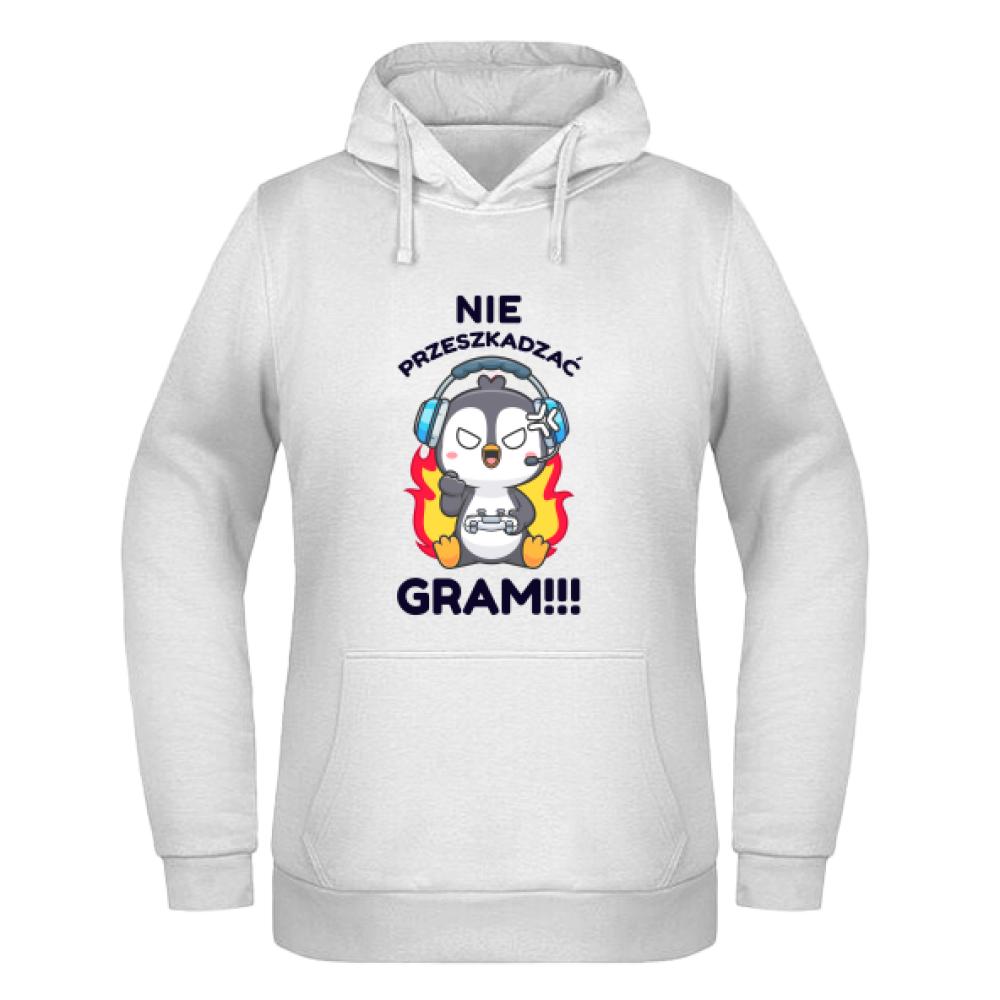 Nie Przeszkadzać GRAM bluza damska z kapturem