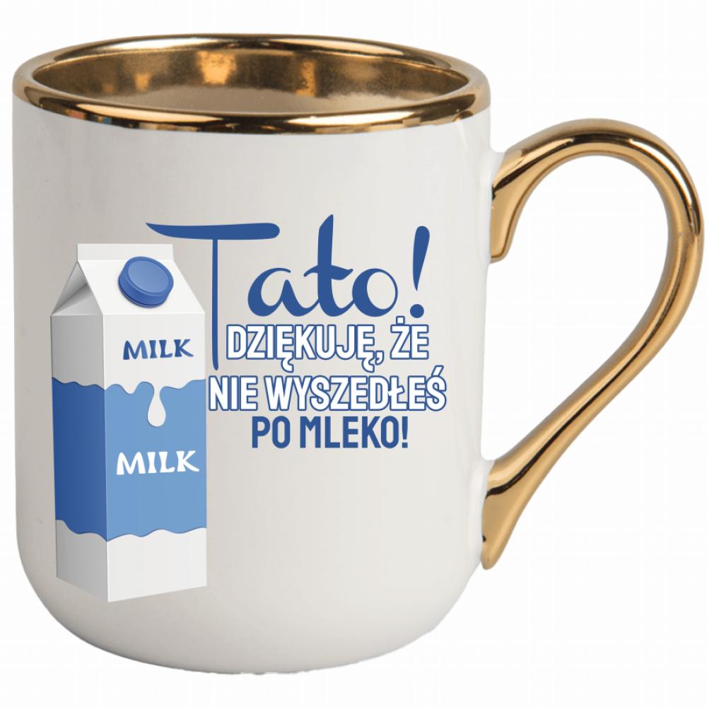 Nie wyszedłeś po Mleko kubek elegant biały