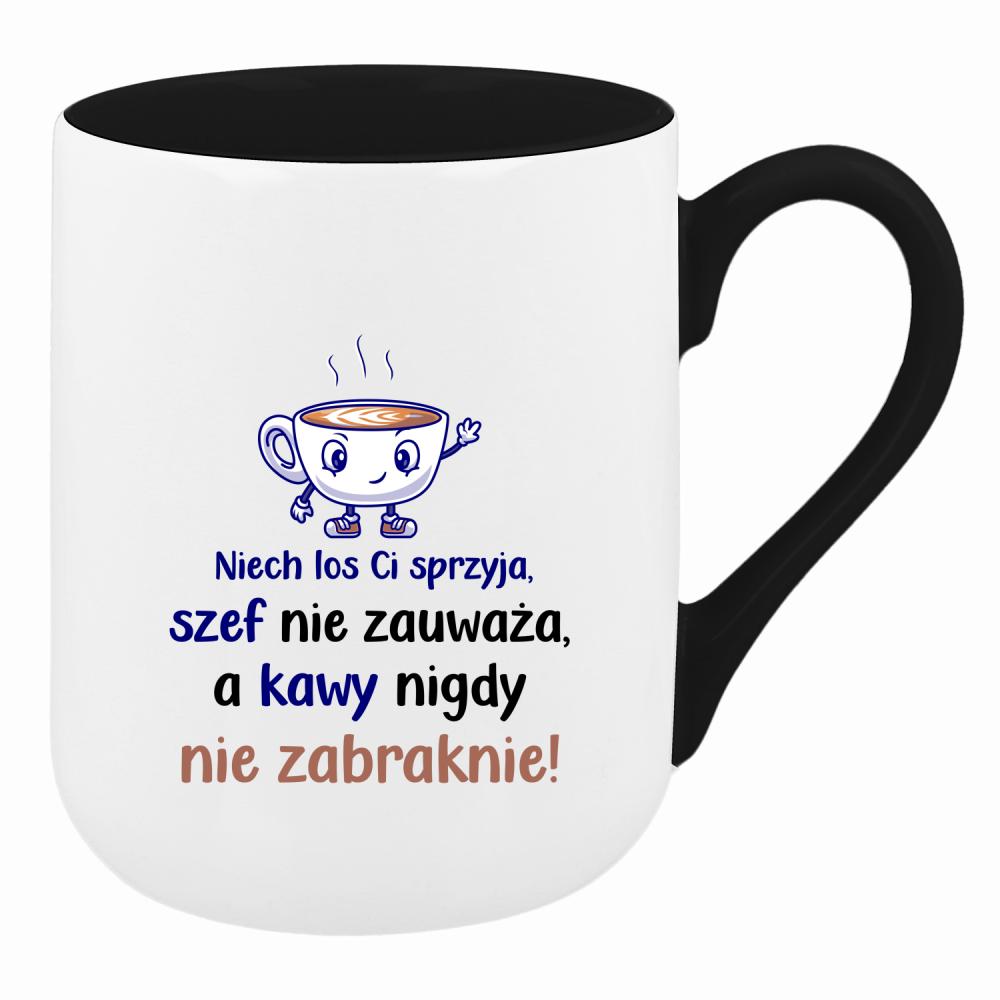 Niech los Ci sprzyja, szef nie zauważa kubek coffee kolor pink