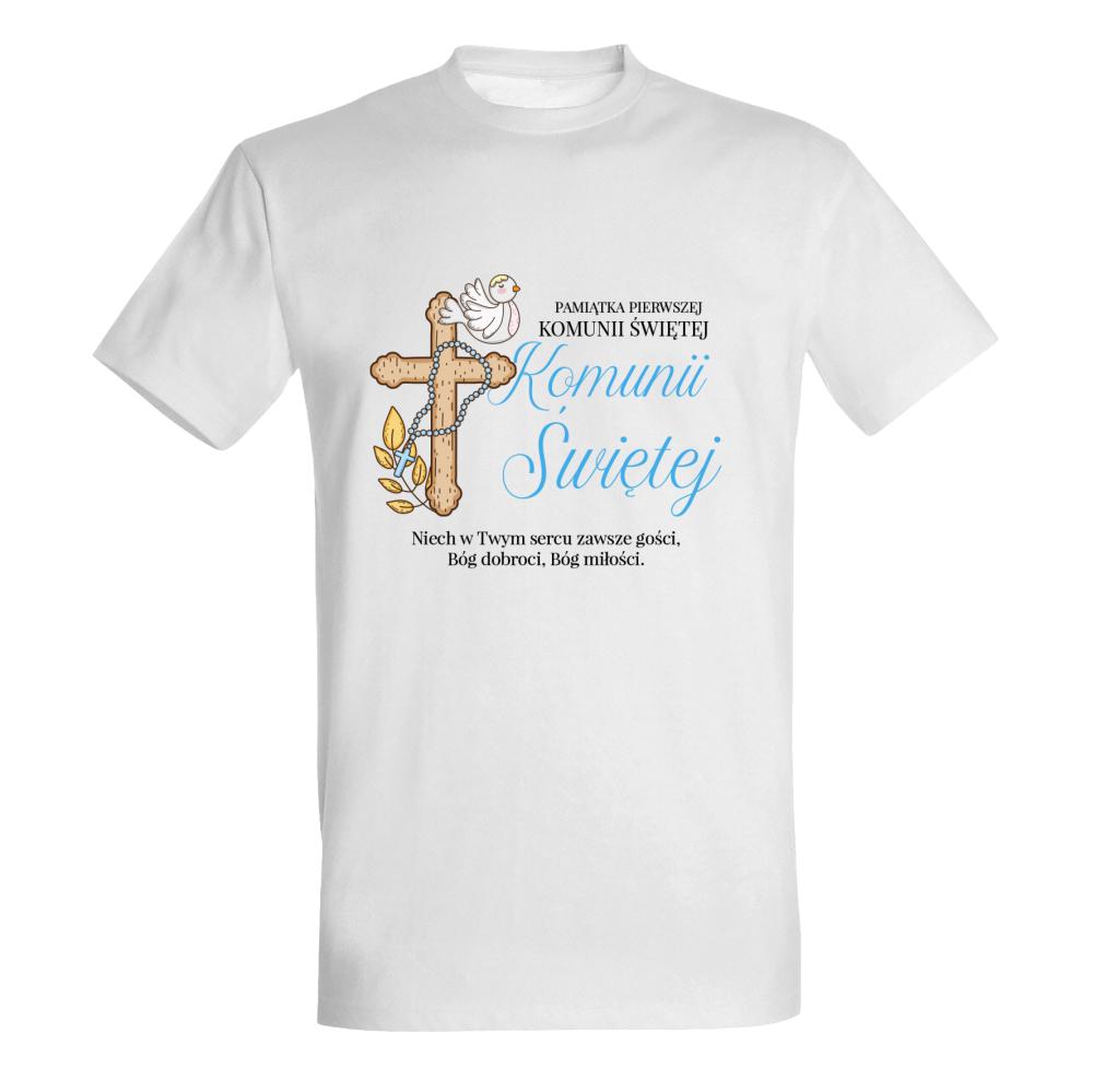 Niech w Twym sercu zawsze gości Bóg koszulka męska