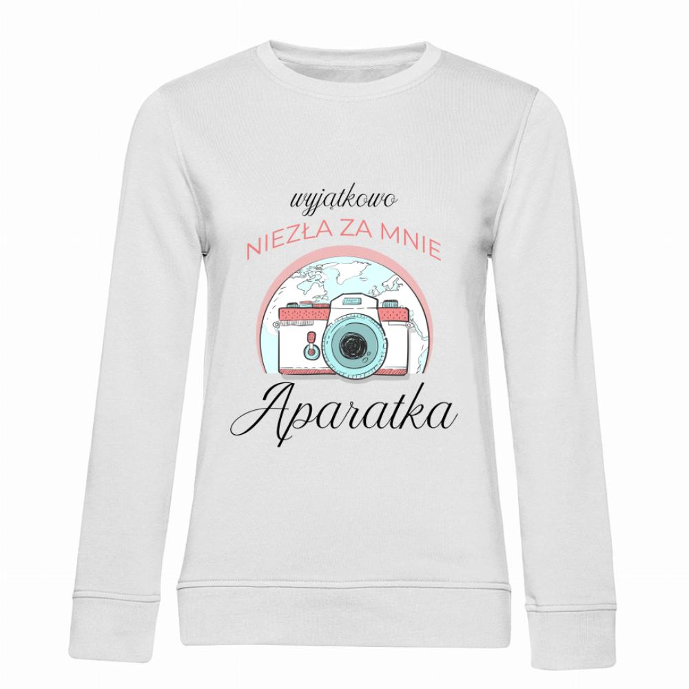 Niezła ze mnie Aparatka bluza damska bez kaptura