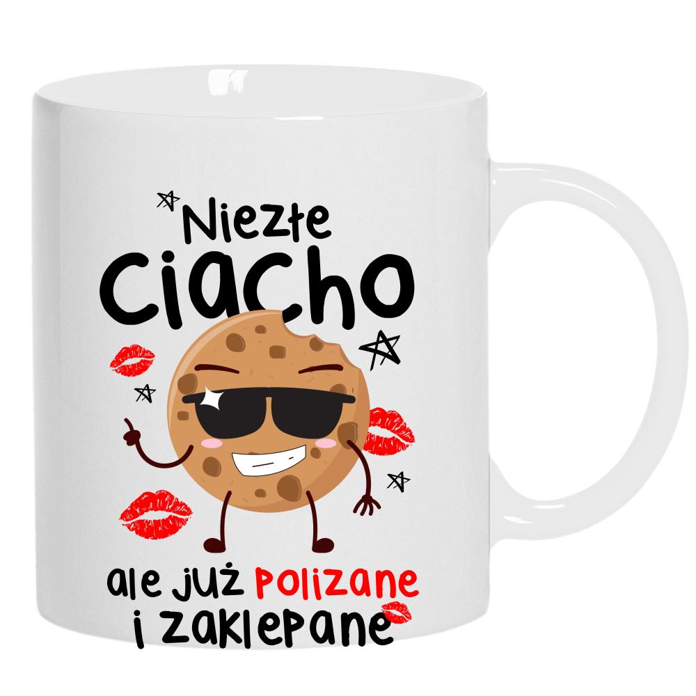 Niezłe ciacho, ale już polizane i zaklepane kubek ucho kolor kolor biały