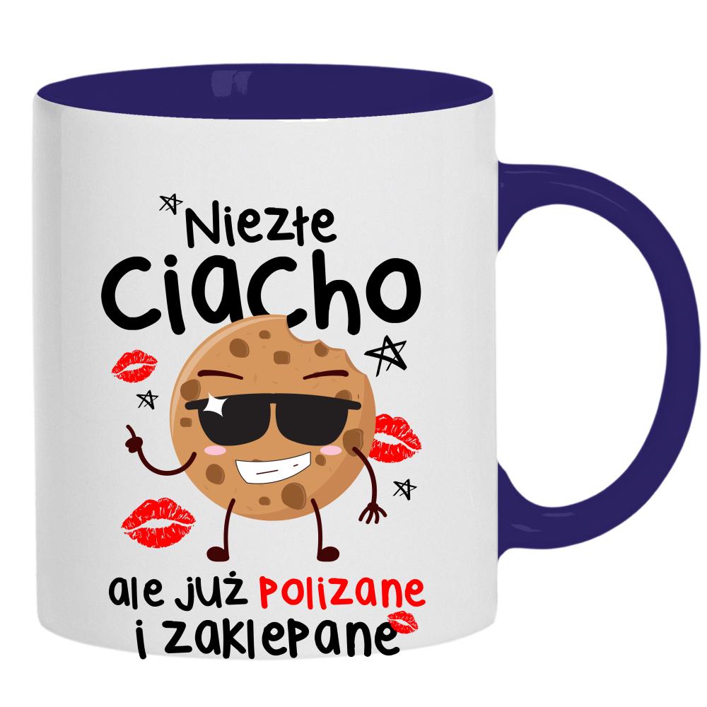 Niezłe ciacho, ale już polizane i zaklepane kubek ucho kolor kolor navy