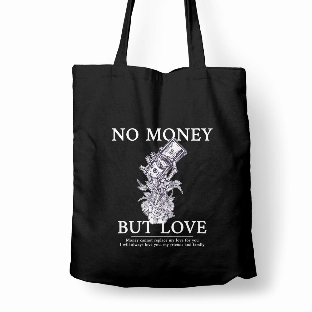 NO MONEY BUT LOVE1 torba bawełniana