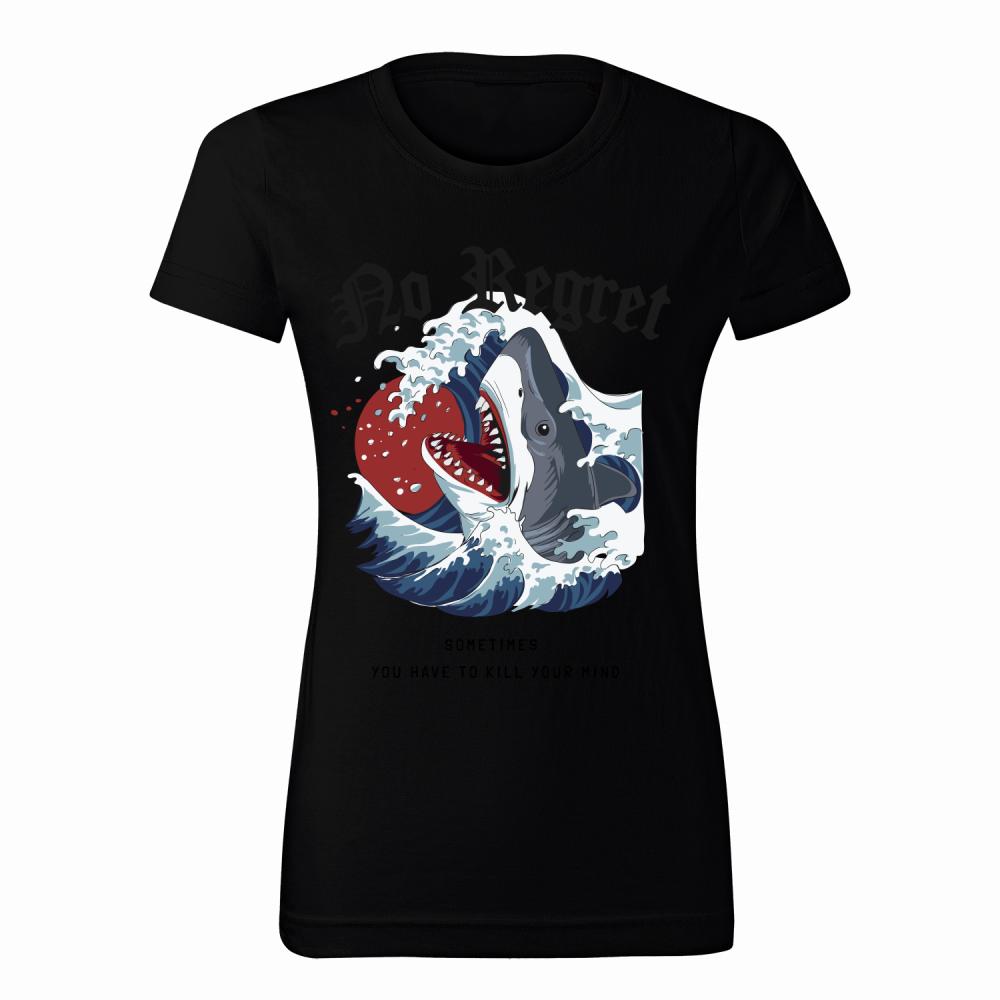 No Regret koszulka damska kolor jasnofioletowy