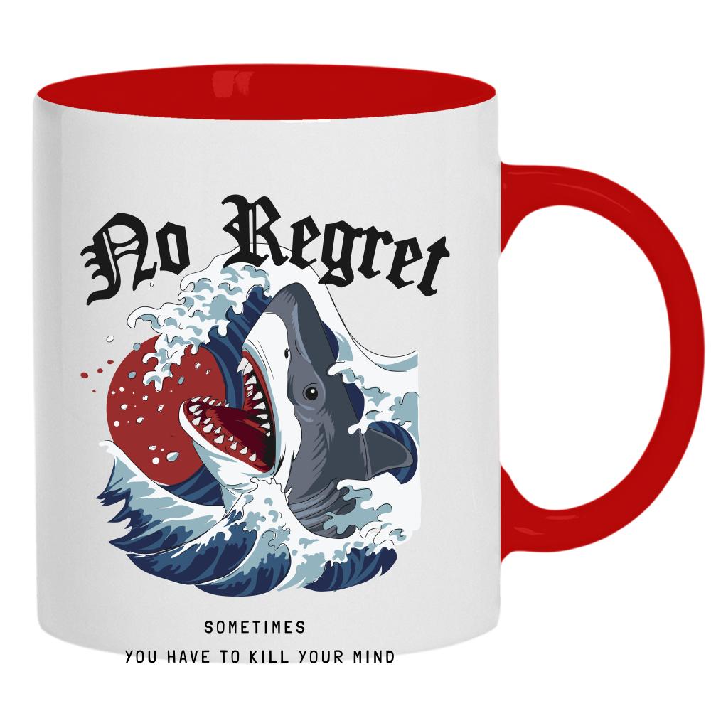 No Regret kubek ucho kolor kolor turkus