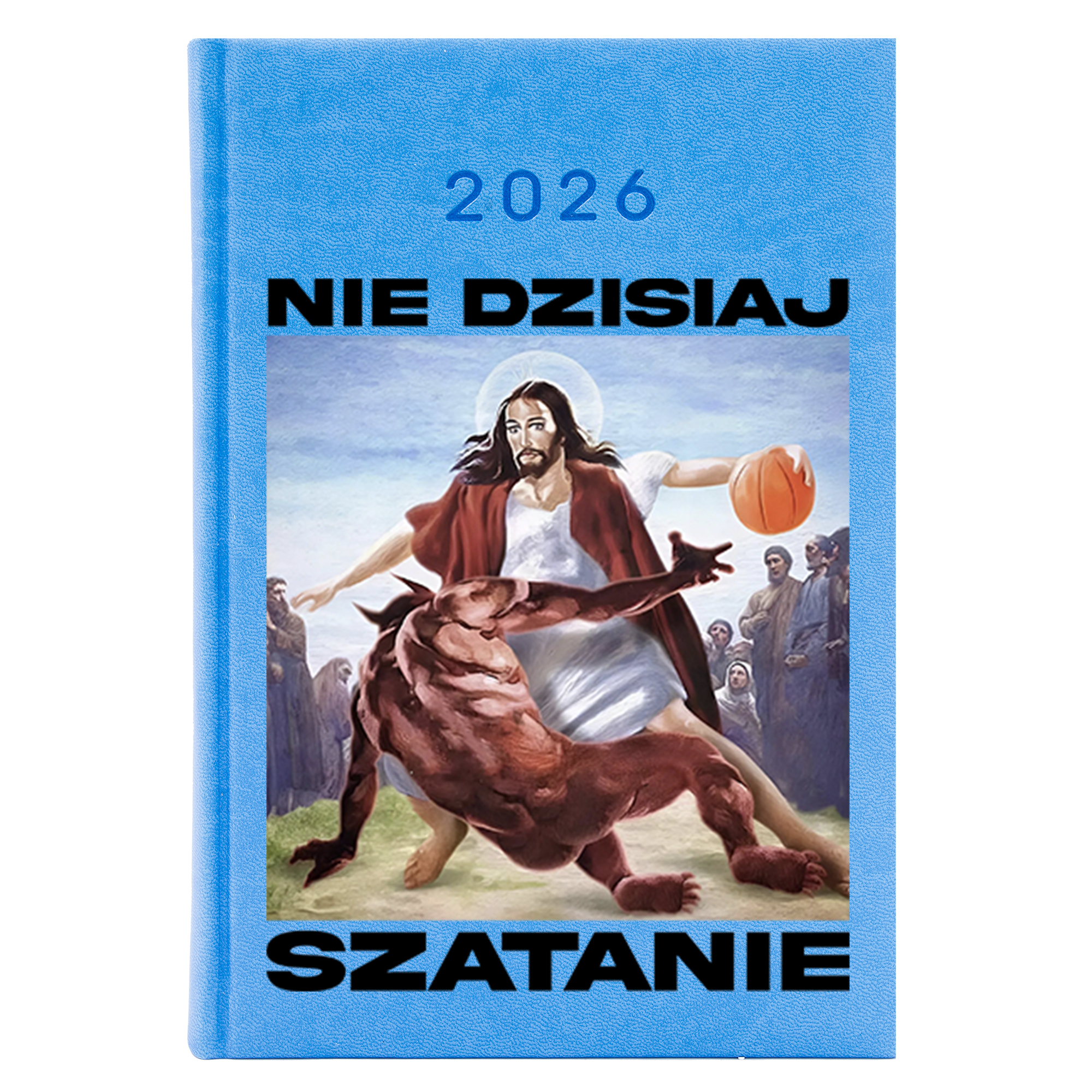 Not today satan kalendarz książkowy a5 2026