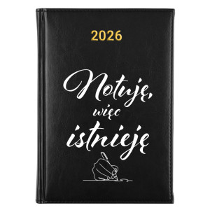 Notuję, więc istnieję.