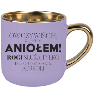 Oczywiście że jestem aniołem rogi służą do