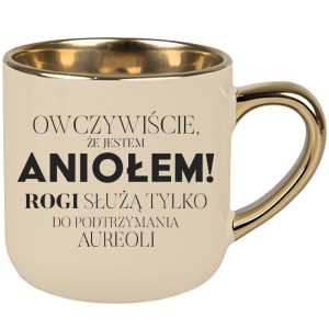 Oczywiście że jestem aniołem rogi służą do