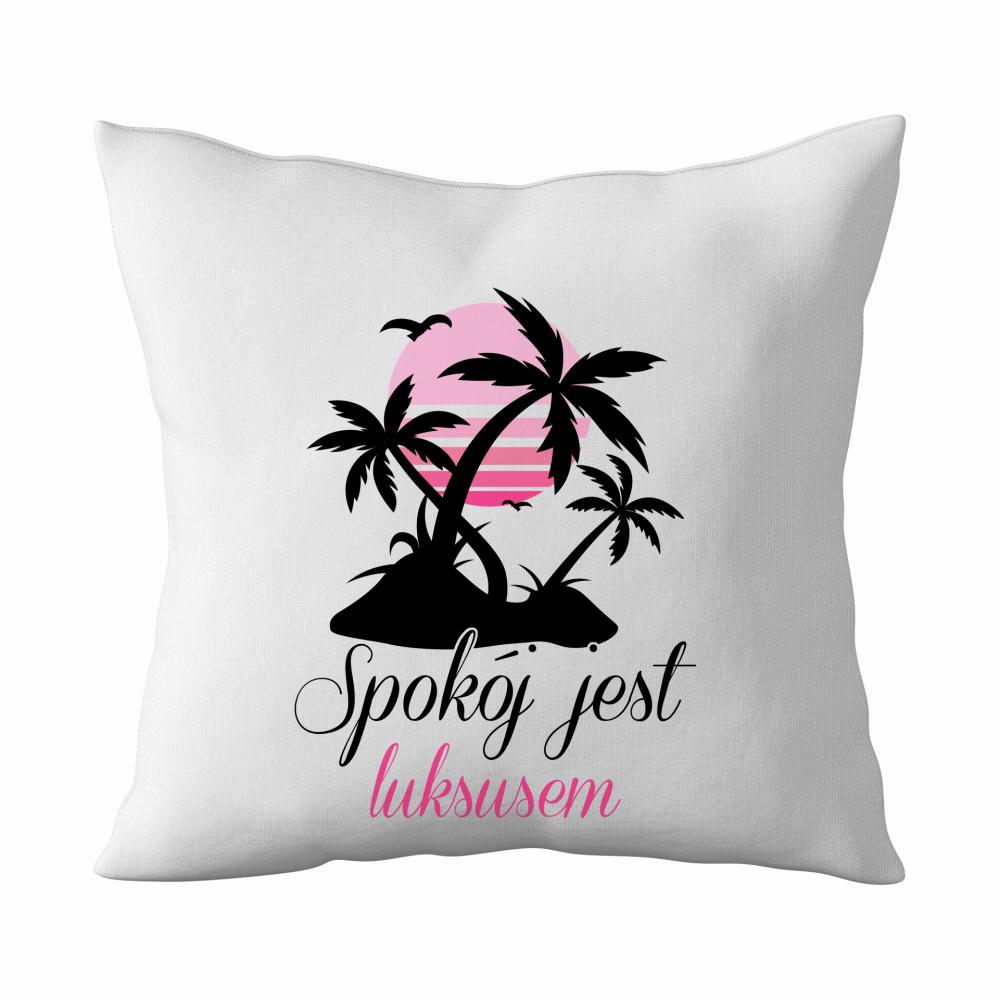 Oddycham luksusem poduszka