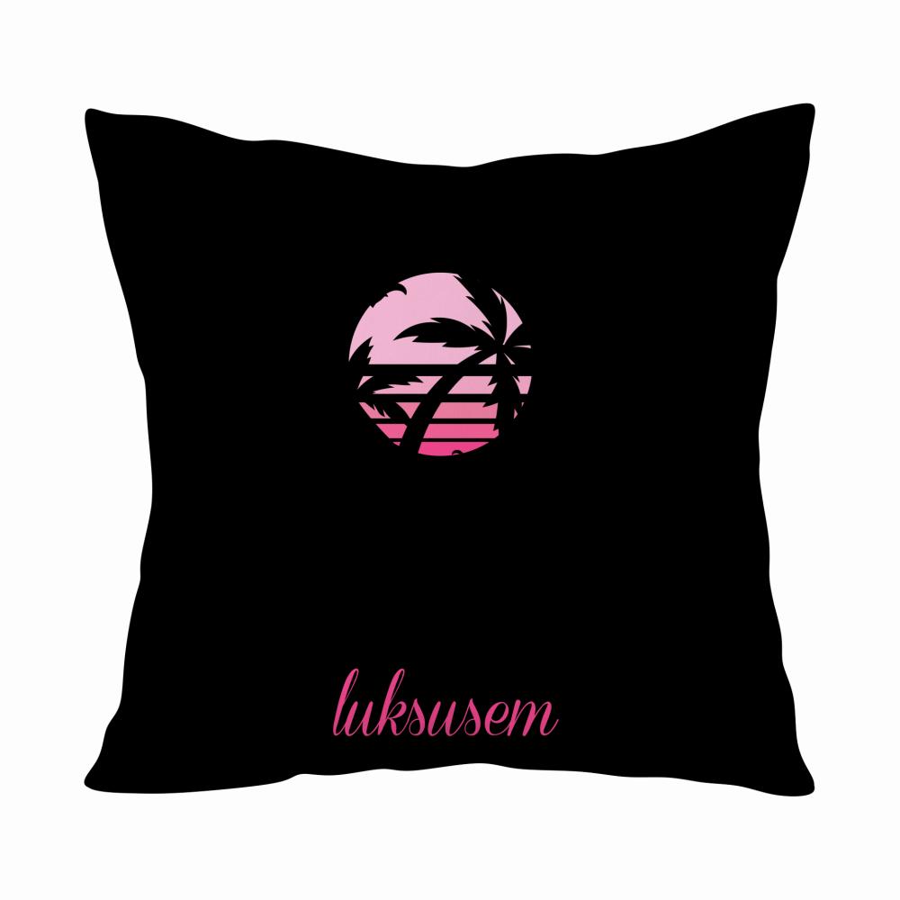 Oddycham luksusem poduszka kolor turkusowy