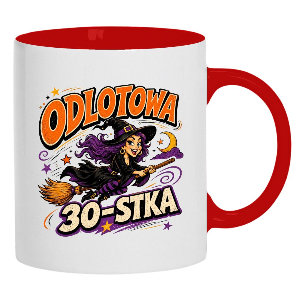 Odlotowa 30-stka kubek ucho kolor