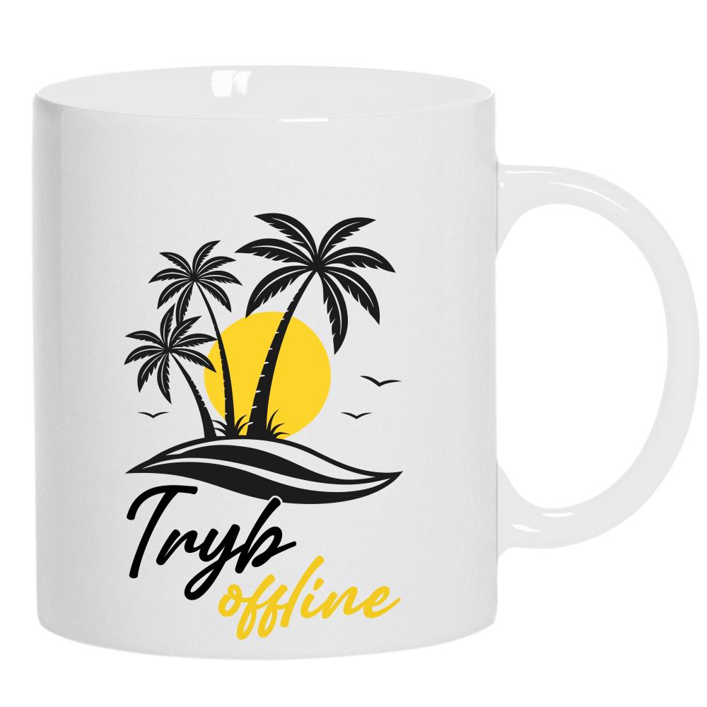 Offline kubek ucho kolor kolor biały