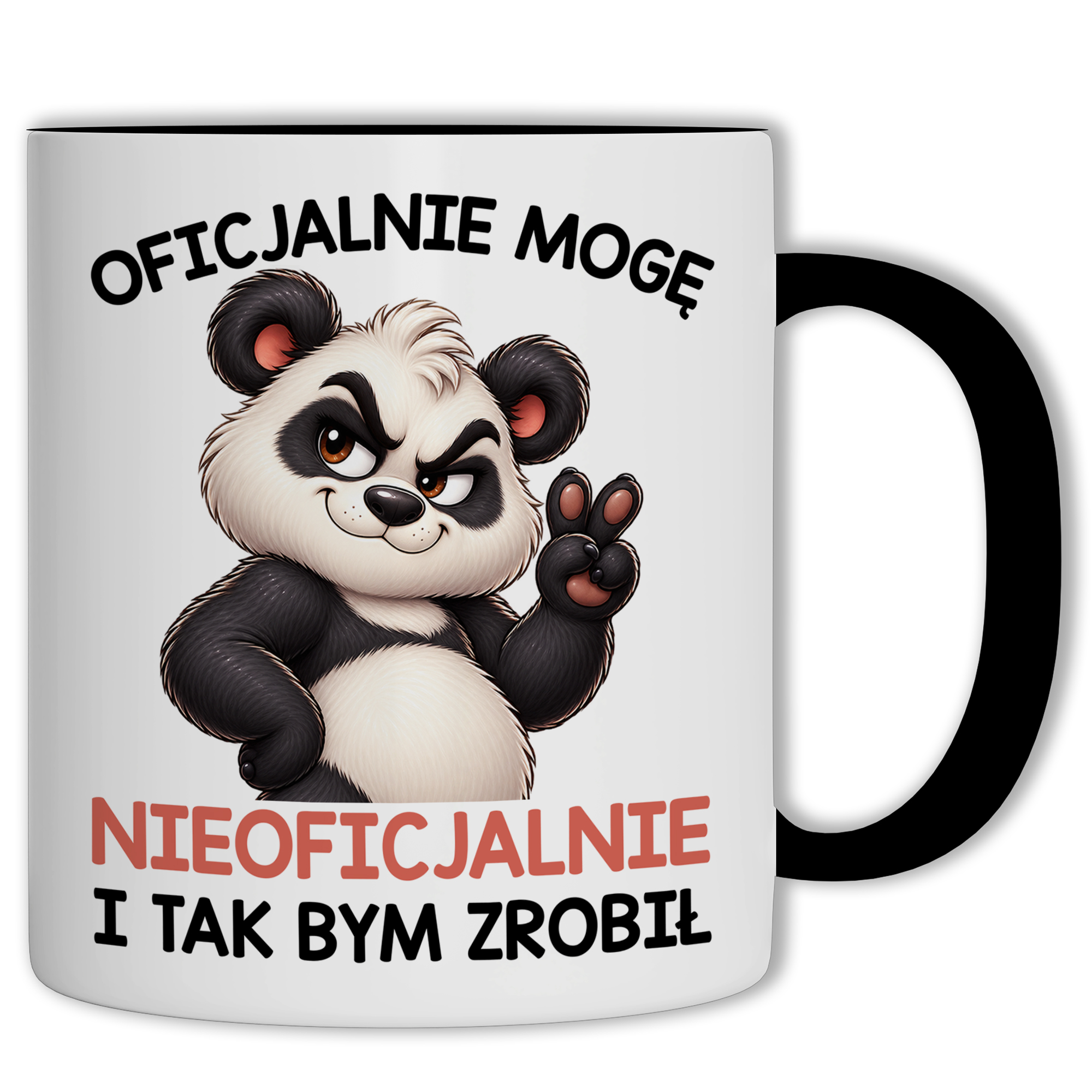 Oficjalnie mogę, nieoficjalnie i tak bym zrobił kubek ucho kolor
