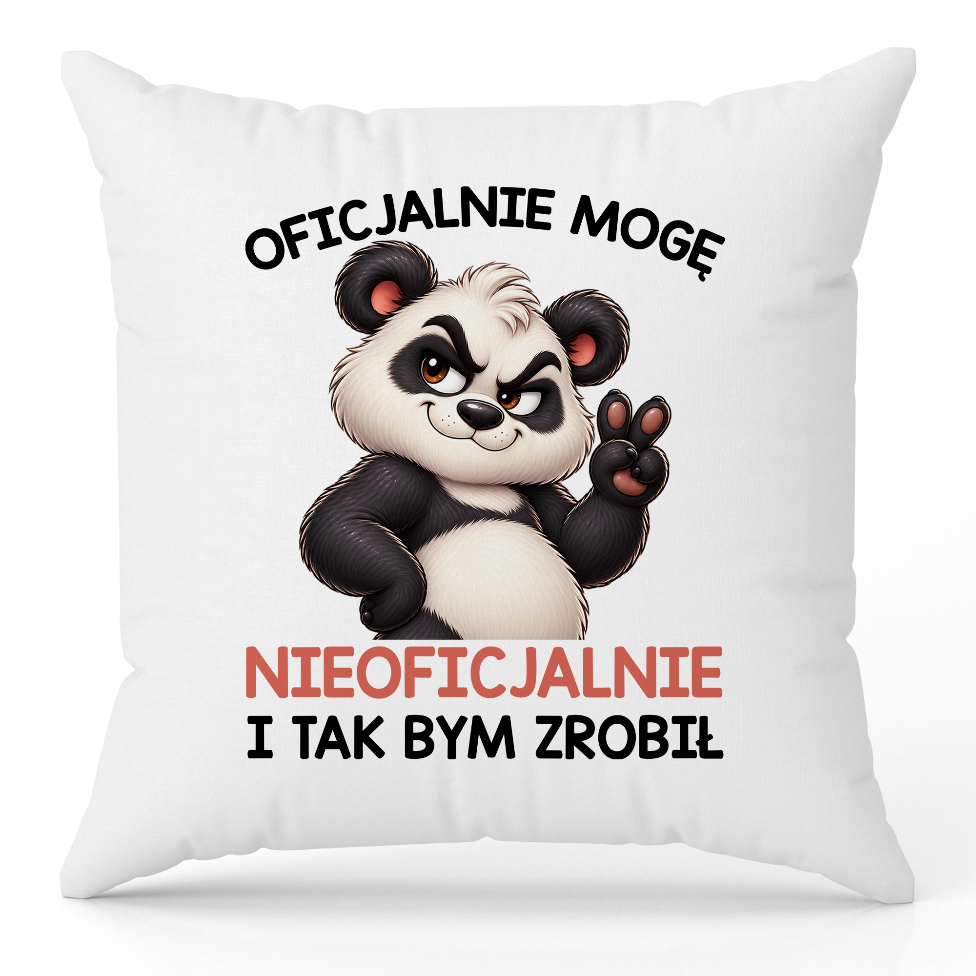 Oficjalnie mogę, nieoficjalnie i tak bym zrobił poduszka kolor biały