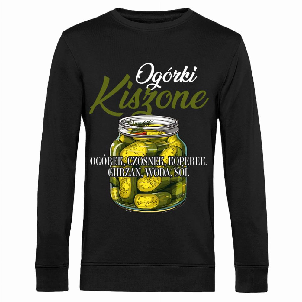 Ogórki kiszone 2 bluza męska bez kaptura