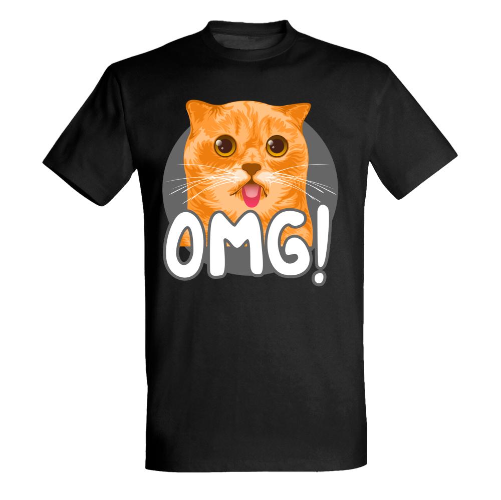 OMG! koszulka męska kolor żółty