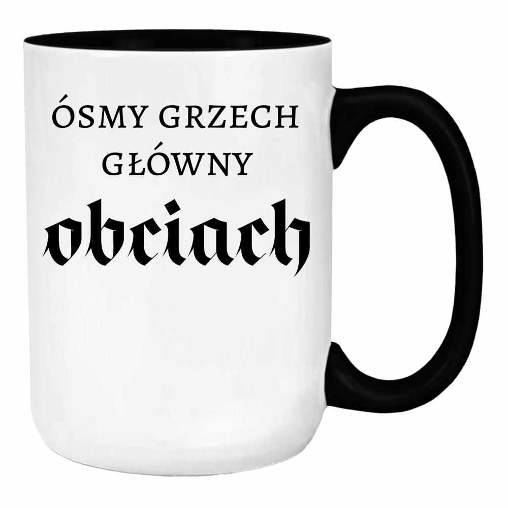 Ósmy grzech główny: obciach duży kubek ucho kolor kolor limonka