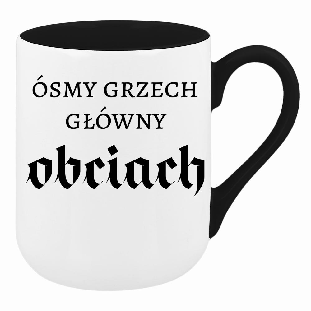 Ósmy grzech główny: obciach kubek coffee kolor pink
