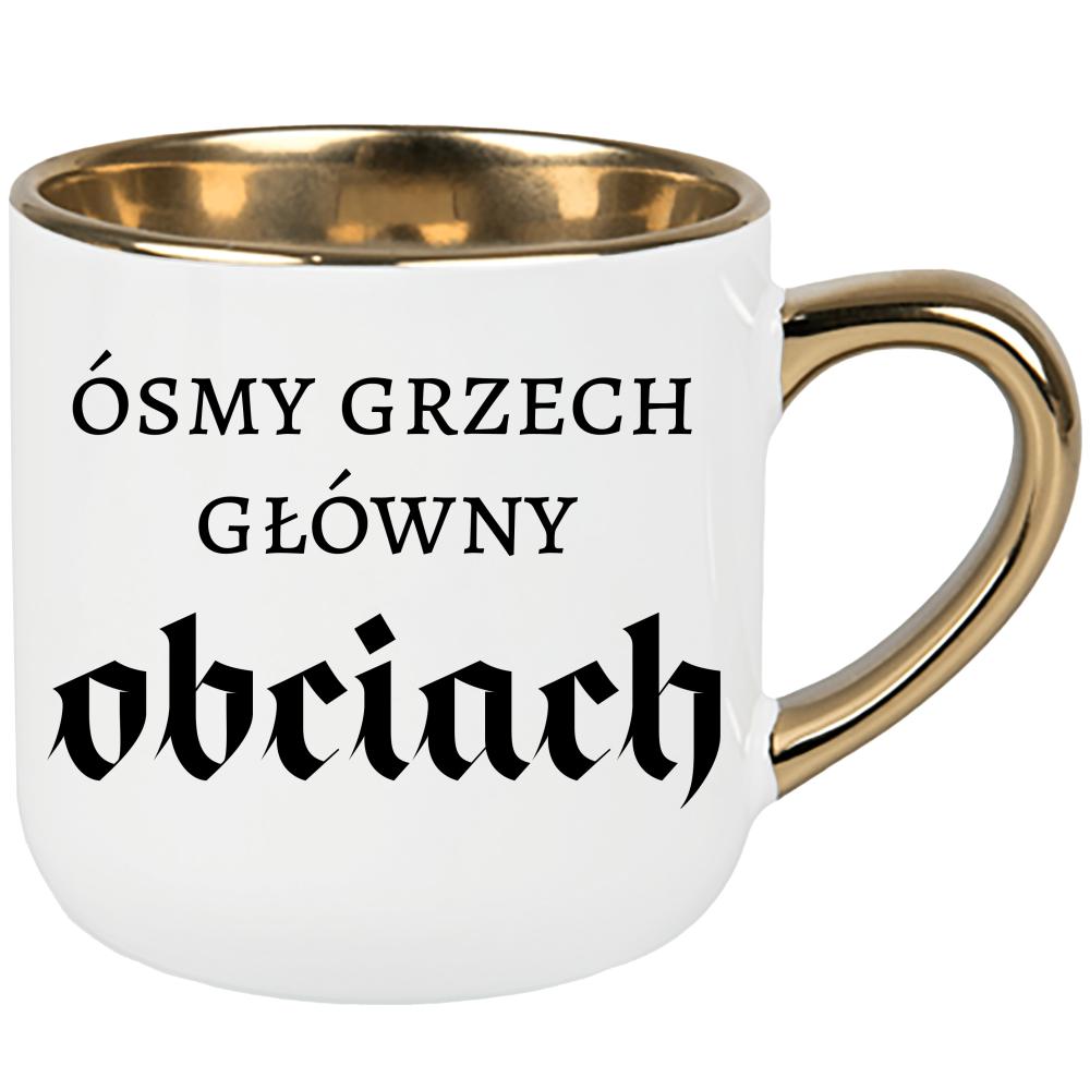 Ósmy grzech główny: obciach kubek elegant duży kolor limonka