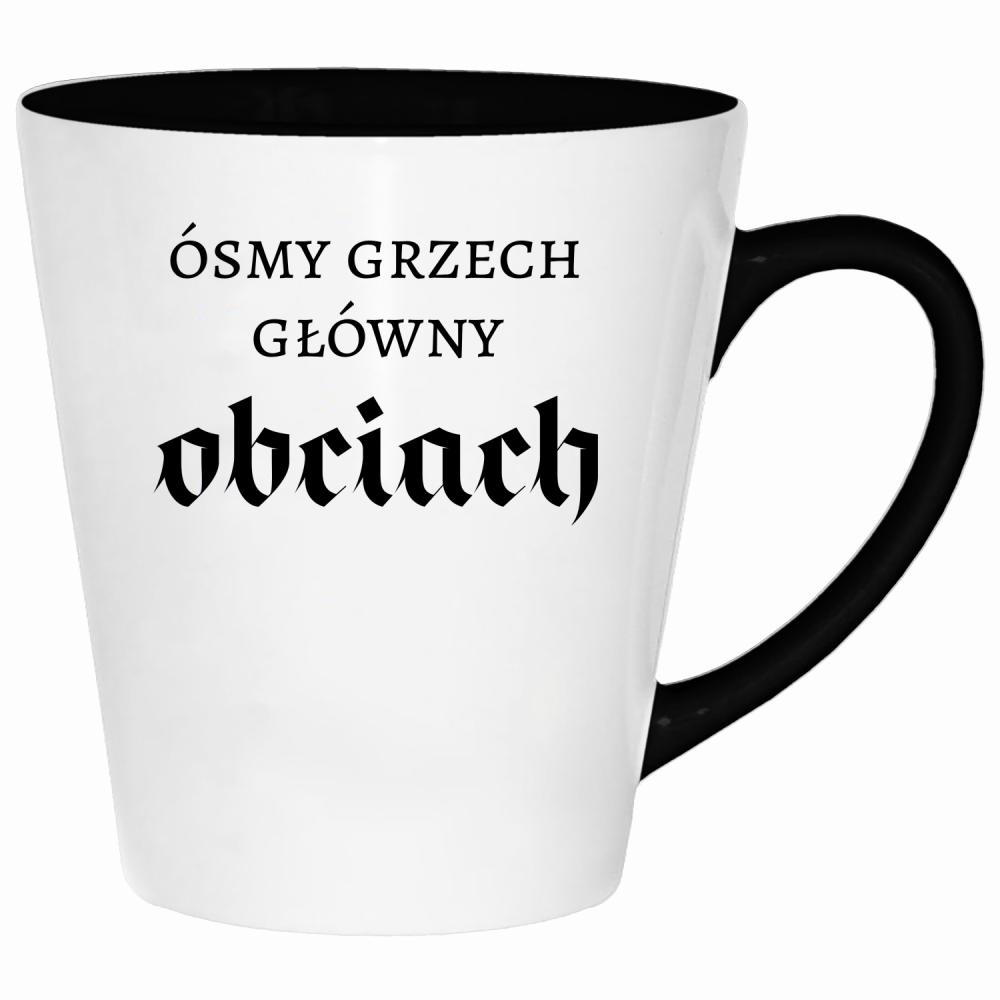 Ósmy grzech główny: obciach kubek latte kolor zielony 2