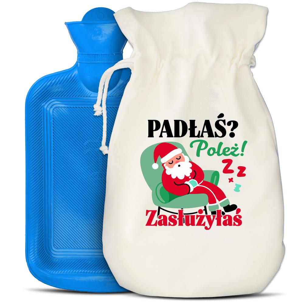 Padłaś? Poleż! Zasłużyłaś termofor niebieski