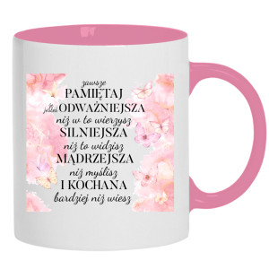 Pamiętaj jesteś odważniejsza niż w to wierzysz