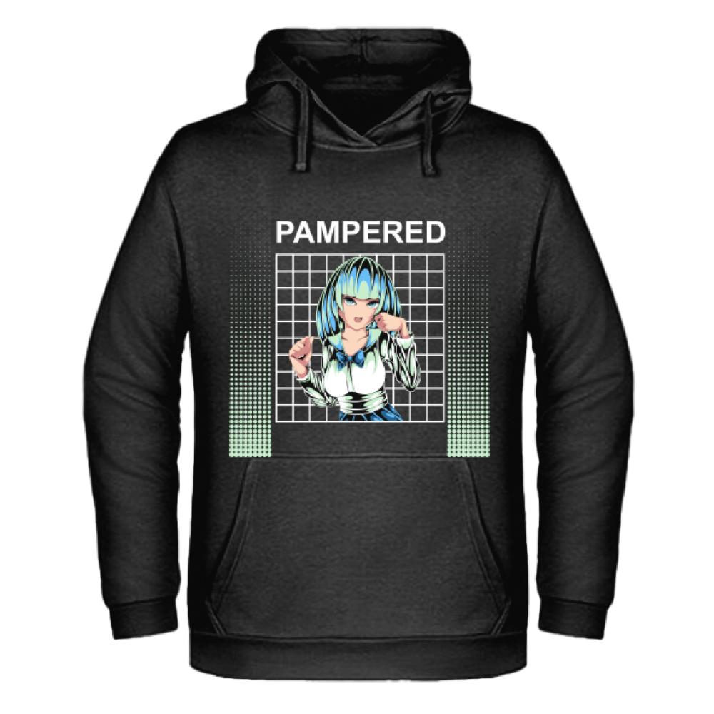 PAMPERED1 bluza męska z kapturem