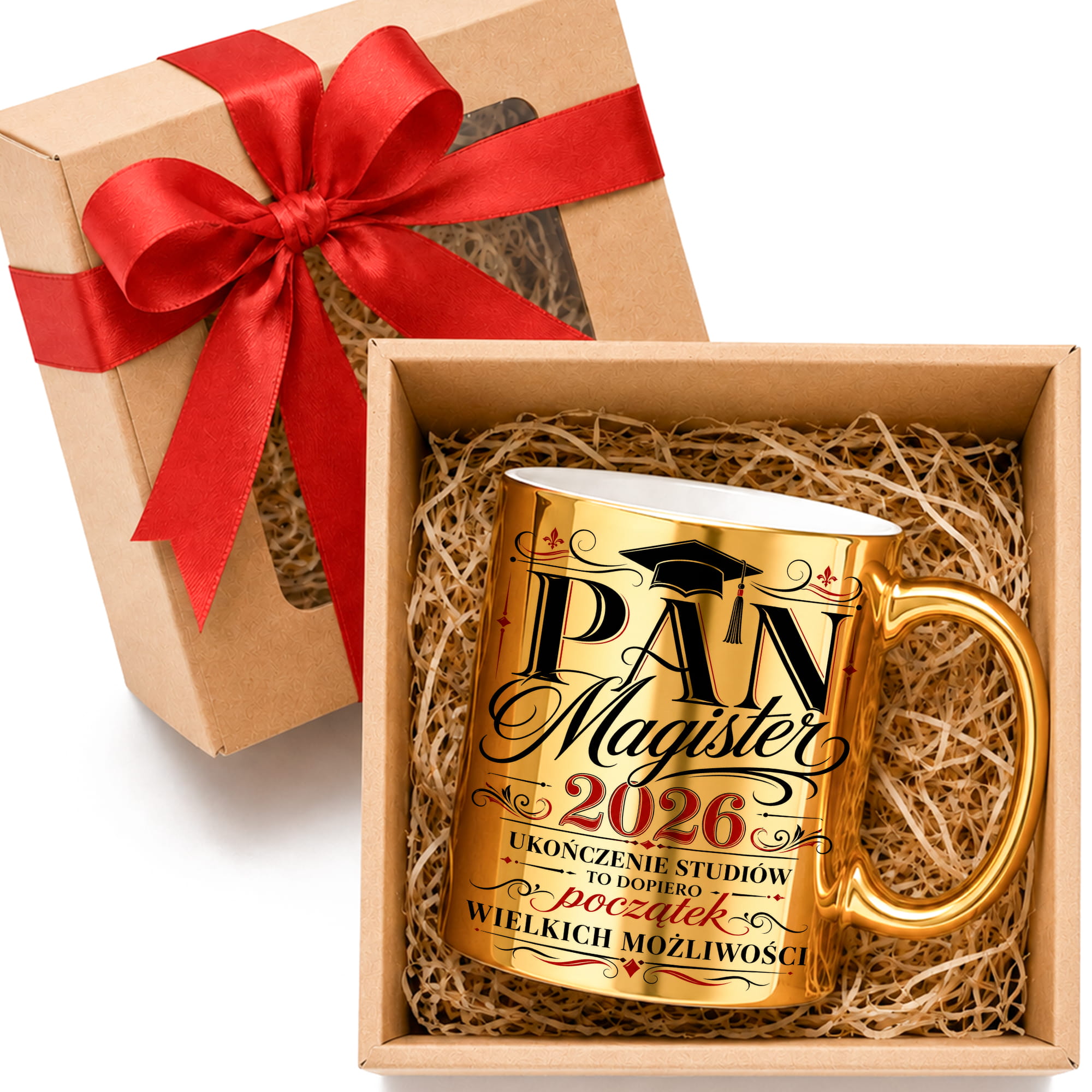 Pana Magister 2026 kubek złoty box