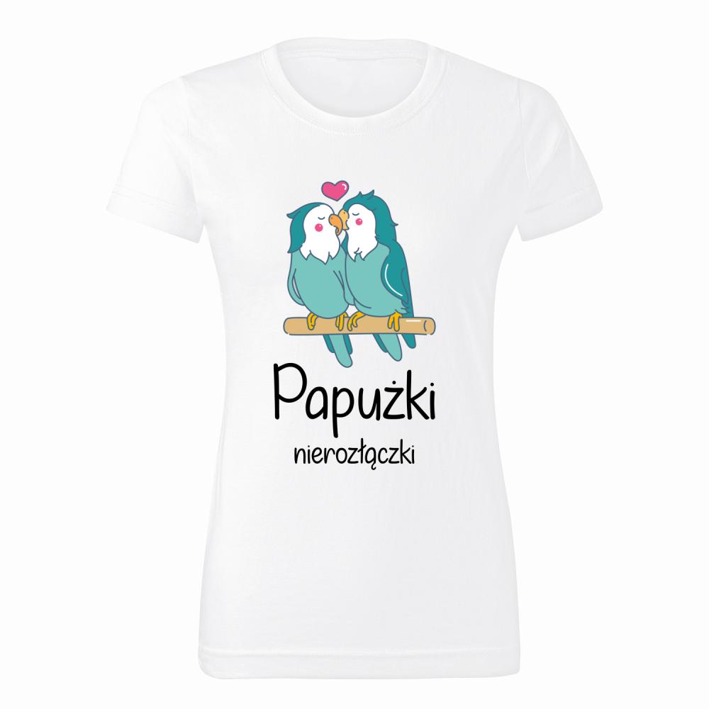 Papużki nierozłączki koszulka damska