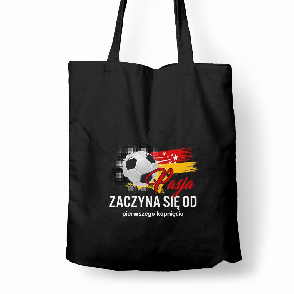 Pasja zaczyna się od pierwszego kopnięcia torba bawełniana