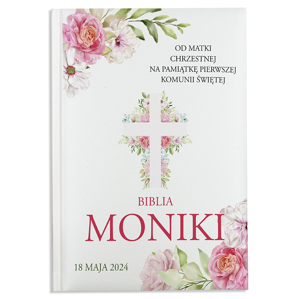 Personalizowana biblia na komunię 10