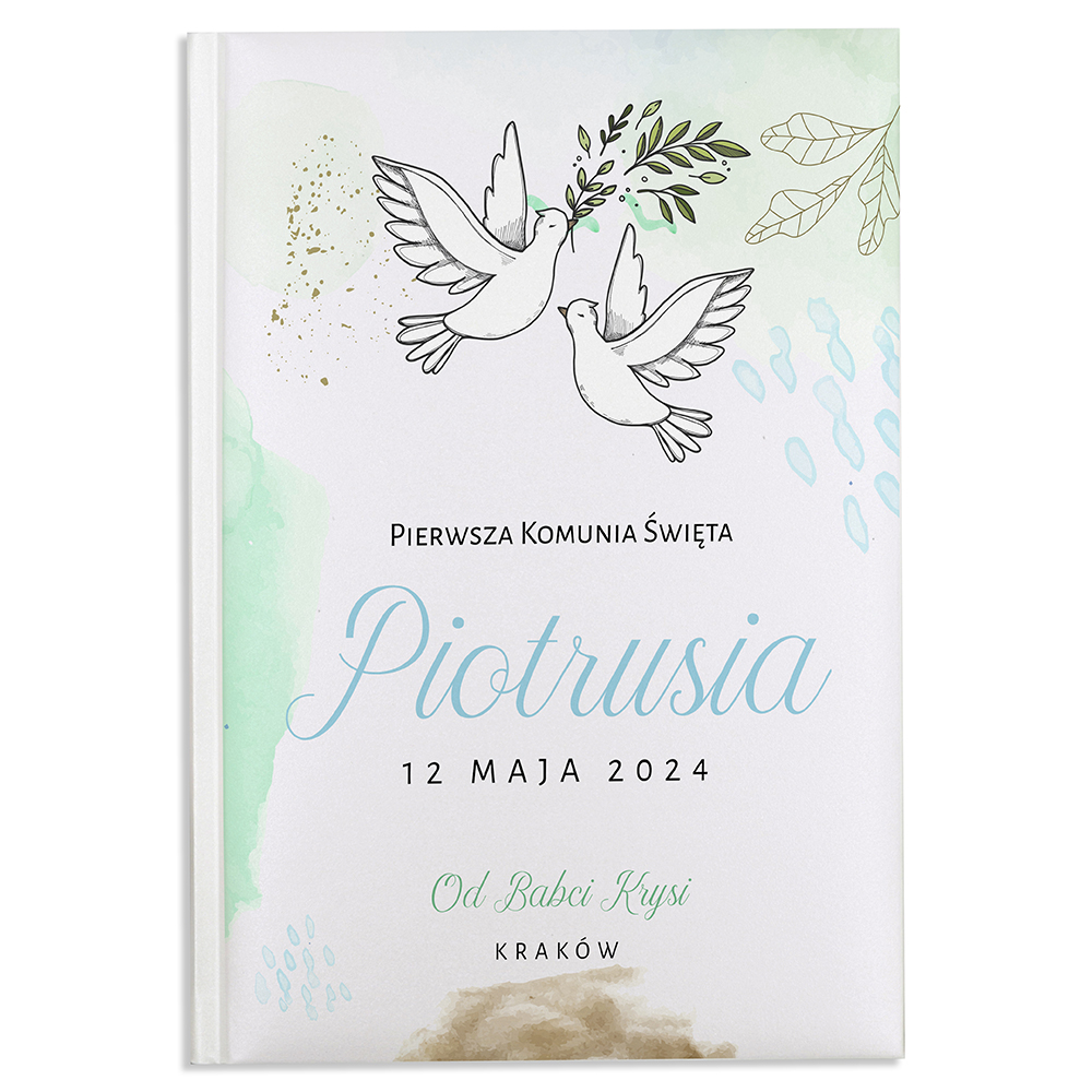 Personalizowana biblia na komunię 2