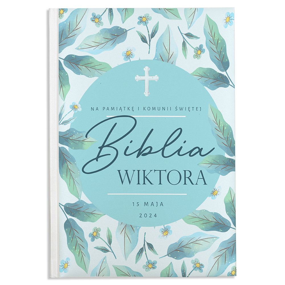 Personalizowana biblia na komunię 3 biblia dla dzieci
