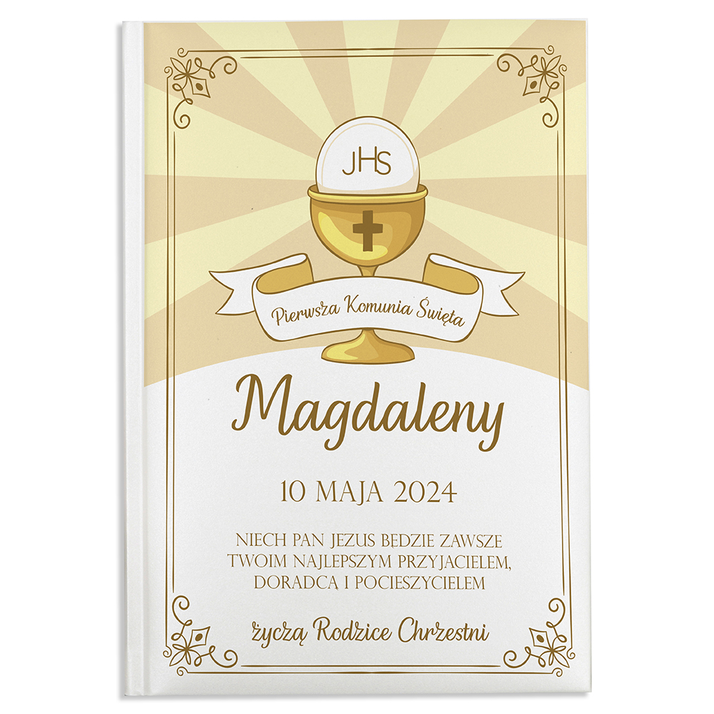 Personalizowana biblia na komunię 4