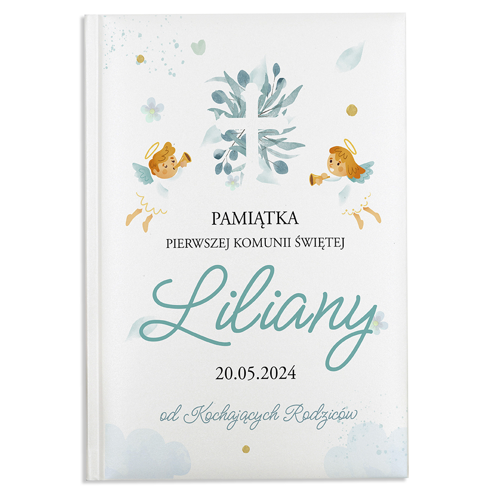 Personalizowana biblia na komunię 5